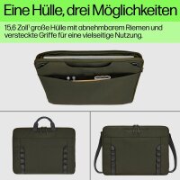 HP Laptophülle Modular Kunstfaser grün/grau bis 39,6 cm (15,6 Zoll)