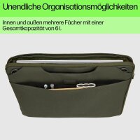 HP Laptophülle Modular Kunstfaser grün/grau bis 39,6 cm (15,6 Zoll)