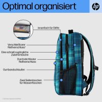 HP Laptop-Rucksack Campus XL Kunstfaser blau 20,0 l bis 40,9 cm (16,1 Zoll)