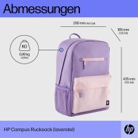 HP Laptop-Rucksack Campus Kunststoff lavendel, rosa