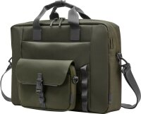 HP Laptoptasche Modular Kunstfaser grün/grau 9J497AA...