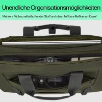 HP Laptoptasche Modular Kunstfaser grün/grau 9J497AA bis 39,6 cm (15,6 Zoll)