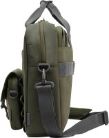 HP Laptoptasche Modular Kunstfaser grün/grau 9J497AA bis 39,6 cm (15,6 Zoll)