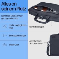 HP Laptoptasche Everyday Kunstfaser grau A08JTAA bis 40,6 cm (16 Zoll)