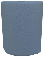 KATRIN Putztuchrollen XXL 2 500 Blue 2-lagig blau, 500 Blätter, 2 Rollen