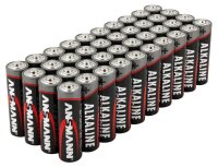 ANSMANN Batterien Red Alkaline Alkali-Mangan Mignon AA 1,5 V, 40 St.