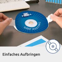 AVERY Zweckform CD-Etiketten L7760-25 weiß, 50 Etiketten