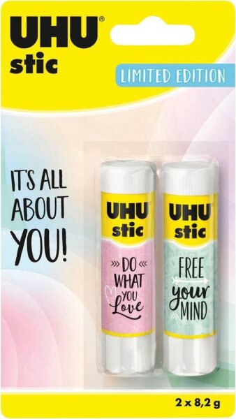 UHU stic Its all about you! Klebestifte 8,2 g, 2 St.