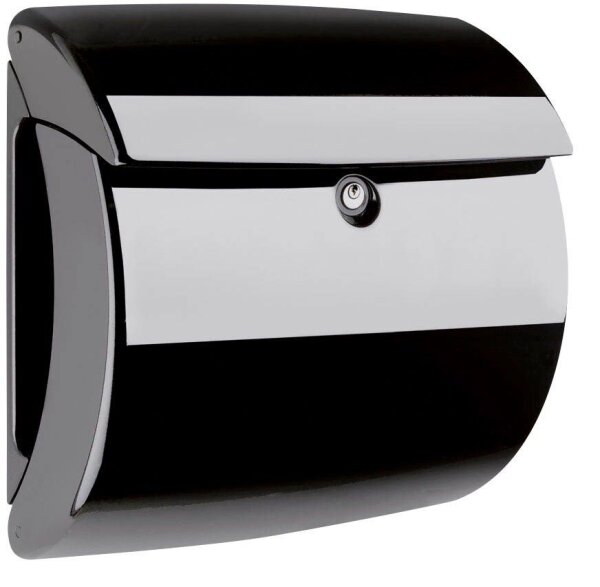 BURG WÄCHTER Briefkasten Piano 35620 schwarz