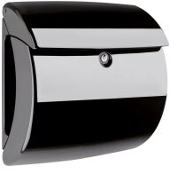 BURG WÄCHTER Briefkasten Piano 35620 schwarz