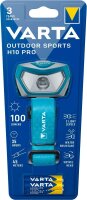 VARTA Outdoor Sports H10 Pro LED Stirnlampe blau, 100...