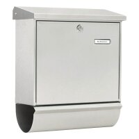 BURG WÄCHTER Briefkasten Comfort - Set 32680 silber