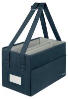 LEITZ Desk Sharing Tasche kompakt 65760089 Stoff samtgrau