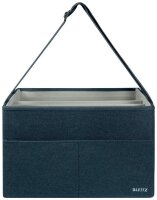 LEITZ Desk Sharing Tasche kompakt 65760089 Stoff samtgrau