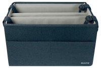 LEITZ Desk Sharing Tasche kompakt 65760089 Stoff samtgrau