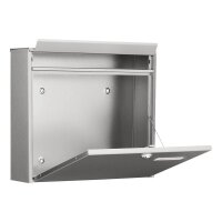 BURG WÄCHTER Briefkasten Borkum 3877 Ni 20200 silber