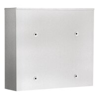 BURG WÄCHTER Briefkasten Borkum 3877 Ni 20200 silber