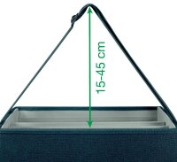 LEITZ Desk Sharing Tasche 64440089 Stoff grau