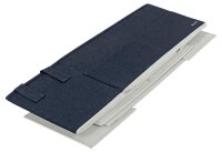LEITZ Desk Sharing Tasche 64440089 Stoff grau