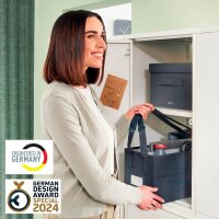 LEITZ Desk Sharing Tasche 64440089 Stoff grau