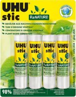 UHU stic ReNATURE Klebestifte 21,0 g, 4 St.