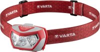 VARTA Outdoor Sports H20 Pro LED Stirnlampe rot, 200...