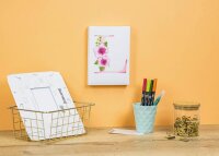 Tombow Florale Buchstaben Malset farbsortiert, 1 Set
