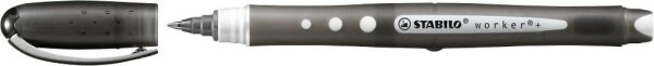 STABILO worker colorful Tintenroller 0,5 mm, Schreibfarbe: schwarz, 1 St.