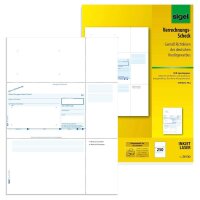 SIGEL SEPA-Verrechnungsscheck Bankformulare ZV532, 250 Blatt