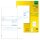 SIGEL SEPA-Verrechnungsscheck Bankformulare ZV532, 250 Blatt