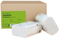Green Hygiene® Papierhandtücher INGEBORG Interfold-Falzung 2-lagig weiß, 3.000 Tücher