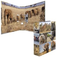 HERMA Motivordner Afrika Tiere 7,0 cm DIN A4, 1 St.