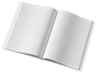 KÖNIG & EBHARDT Geschäftsbuch DIN A4 liniert, blau Softcover 192 Seiten, 1 St.
