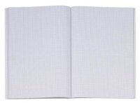 KÖNIG & EBHARDT Geschäftsbuch DIN A6 kariert, rot Softcover 192 Seiten, 1 St.