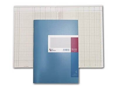 KÖNIG & EBHARDT Spaltenbuch 86-1104101 4-Spalten, 32 Zeilen Spalten