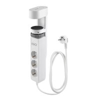 IOIO SL 3000 3-fach Tischsteckdose 1,5 m weiß mit...