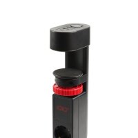 IOIO SL 3000 3-fach Tischsteckdose 1,5 m schwarz mit USB-Buchse