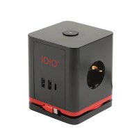IOIO SW 1000 3-fach Steckdosenwürfel  1,5 m schwarz...