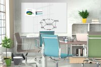 SIGEL Glas-Magnettafel 180,0 x 120,0 cm super-weiß