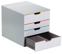 DURABLE Schubladenbox VARICOLOR®  weiß mit...