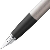 LAMY studio Patronenfüller silber brushed M (mittel), 1 St.