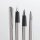 LAMY studio Patronenfüller silber brushed M (mittel), 1 St.