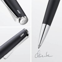 LAMY Kugelschreiber studio schwarz matt, Schreibfarbe: schwarz, 1 St.