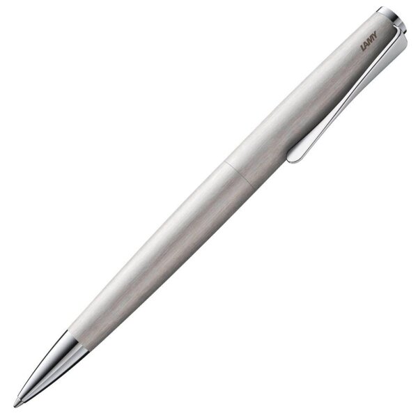 LAMY Kugelschreiber studio silber brushed, Schreibfarbe: schwarz, 1 St.