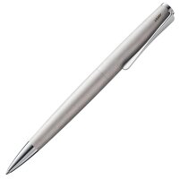 LAMY Kugelschreiber studio silber brushed, Schreibfarbe:...