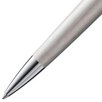 LAMY Kugelschreiber studio silber brushed, Schreibfarbe: schwarz, 1 St.