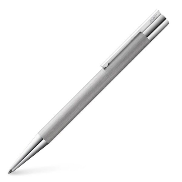 LAMY Kugelschreiber scala silber strichmattiert, Schreibfarbe: schwarz, 1 St.