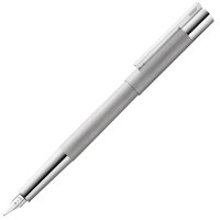 LAMY scala Patronenfüller silber brushed M (mittel),...