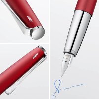 LAMY studio Patronenfüller oyalred matt M (mittel), 1 St.