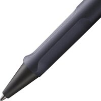 LAMY Kugelschreiber safari steel black, Schreibfarbe: schwarz, 1 St.